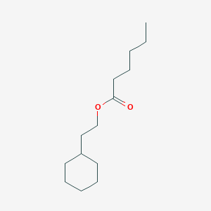 2-Cyclohexylethyl hexanoate | C14H26O2 | CID 221697 - PubChem