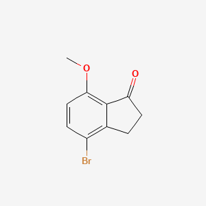 4-Bromo-7-methoxy-2,3-dihydro-1h-inden-1-one