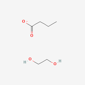 Butanoate;ethane-1,2-diol | C6H13O4- | CID 22338771 - PubChem