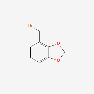 4-(Bromomethyl)benzo[d][1,3]dioxole | C8H7BrO2 | CID 22505967 - PubChem