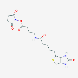 2,5-Dioxopyrrolidin-1-yl4-(5-((3aS,4S,6aR)-2-oxohexahydro-1H-thieno[3,4-d]iMidazol-4-yl)pentanaMido)butanoate