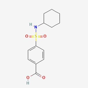 	4-(N-cyclohexylsulfamoyl)benzoate