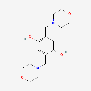 2,5-Bis(morpholinomethyl)hydroquinone