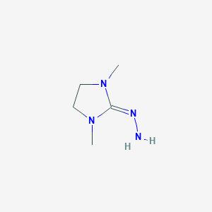 (1,3-Dimethylimidazolidin-2-ylidene)hydrazine | C5H12N4 | CID 22965547 ...