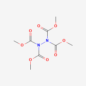 Tetramethyl hydrazine-1,1,2,2-tetracarboxylate, C8H12N2O8