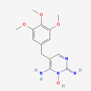 	Trimethoprim 3-oxide (Trimethoprim 3-N-oxide)