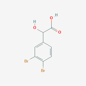 3,4-Dibromomandelic acid | C8H6Br2O3 | CID 23345992 - PubChem