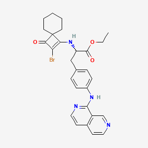 	Zaurategrast ethyl ester (CDP323; UCB1184197)