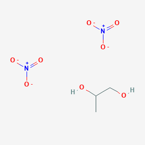 Propane-1,2-diol;dinitrate | C3H8N2O8-2 | CID 23435032 - PubChem