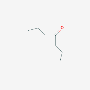 2,4-Diethylcyclobutan-1-one | C8H14O | CID 23520601 - PubChem