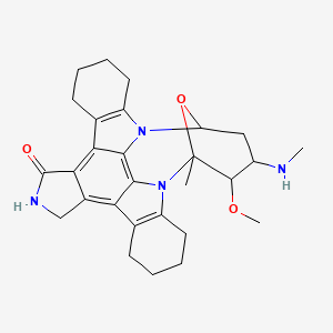 3 Methoxy 2 Methyl 4 Methylamino 29 Oxa 1 7 17 Triazaoctacyclo