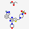 an image of a chemical structure CID 23650386