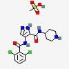 an image of a chemical structure CID 23657720