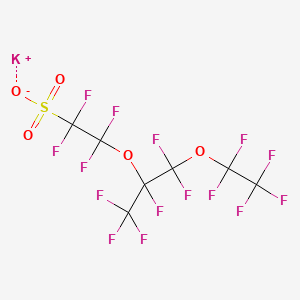 Potassium perfluoro(4-methyl-3,6-dioxaoctane)sulfonate (Chromoxane)