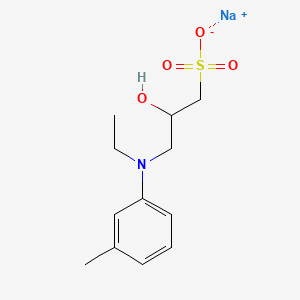 3 N Ethyl 3 Methylanilino 2 Hydroxypropanesulfonic Acid Sodium Salt C12h18nnao4s Pubchem