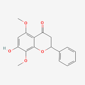 7-Hydroxy-5,8-dimethoxyflavanone