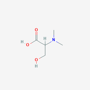 2 Dimethylamino 3 Hydroxypropanoic Acid C5h11no3 Pubchem