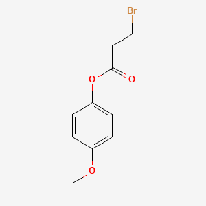 (4-Methoxyphenyl)3-bromopropanoate | C10H11BrO3 | CID 240716 - PubChem