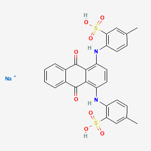 Alizarin Cyanine Green F | C28H22N2NaO8S2 | CID 24185684 - PubChem