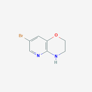 7-Bromo-3,4-dihydro-2H-pyrido[3,2-b][1,4]oxazine