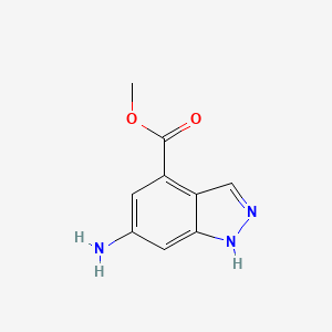 Methyl 6-amino-1H-indazole-4-carboxylate | C9H9N3O2 | CID 24728070 ...