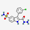 an image of a chemical structure CID 25093420