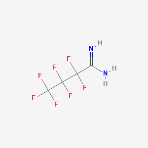 Heptafluorobutanamidine