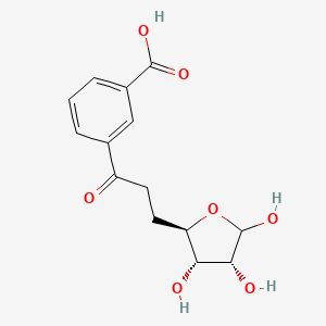 Dehypoxanthine futalosine | C14H16O7 | CID 25137931 - PubChem