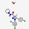 an image of a chemical structure CID 25182700