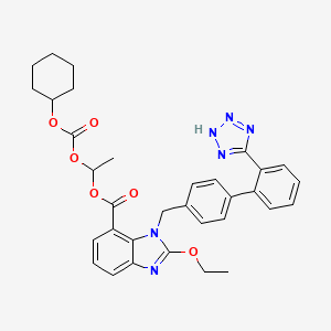 Candesartan cilexetil | C33H34N6O6 - PubChem
