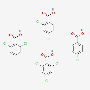 Chlorinated Benzoic Acid C28h16cl8o8 Pubchem