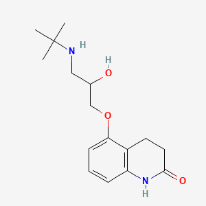 Carteolol | C16H24N2O3 | CID 2583 - PubChem