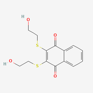 2,3-bis[(2-Hydroxyethyl)thiol]-1,4-naphthoquinone