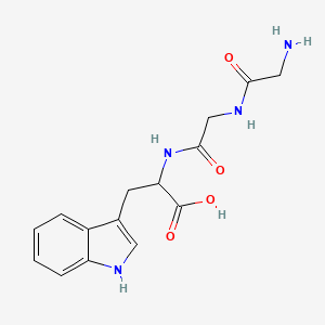 S)-2-(2-(2-Aminoacetamido)acetamido)-3-(1H-indol-3-yl)Propanoic 