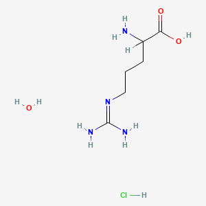 DL-Arginine hydrochloride monohydrate | C6H17ClN4O3 | CID 2734011 - PubChem