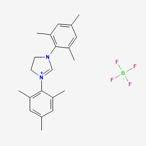 1,3-Bis(2,4,6-trimethylphenyl)-4,5-dihydroimidazolium tetrafluoroborate