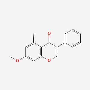 5 Methyl 7 Methoxyisoflavone C17h14o3 Pubchem