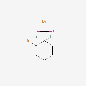 1-Bromo-2-(bromodifluoromethyl)cyclohexane