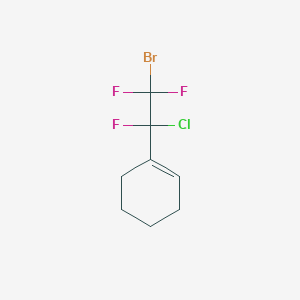 1-(2-Bromo-1-chlorotrifluoroethyl)cyclohexene