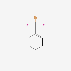 1-(Bromodifluoromethyl)cyclohex-1-ene