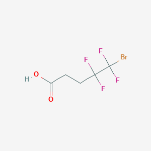 5-Bromo-4,4,5,5-tetrafluoropentanoic acid