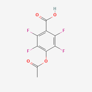 4-Acetoxytetrafluorobenzoic acid