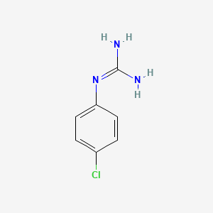 1 4 Chlorophenyl Guanidine C7h8cln3 Pubchem