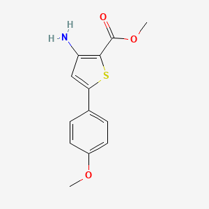 Methyl 3-amino-5-(4-methoxyphenyl)thiophene-2-carboxylate