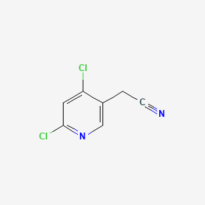 2-(4,6-Dichloropyridin-3-yl)acetonitrile