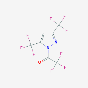 1-Trifluoroacetyl-3,5-bis(trifluoromethyl)pyrazole