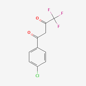 1-(4-Chlorophenyl)-4,4,4-trifluorobutane-1,3-dione