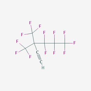 3,3-Bis(trifluoromethyl)-4,4,5,5,6,6,6-heptafluorohex-1-yne