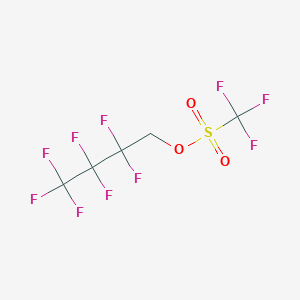 1H,1H-Heptafluorobutyl trifluoromethanesulfonate