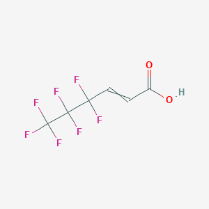 4,4,5,5,6,6,6-Heptafluorohex-2-enoic acid